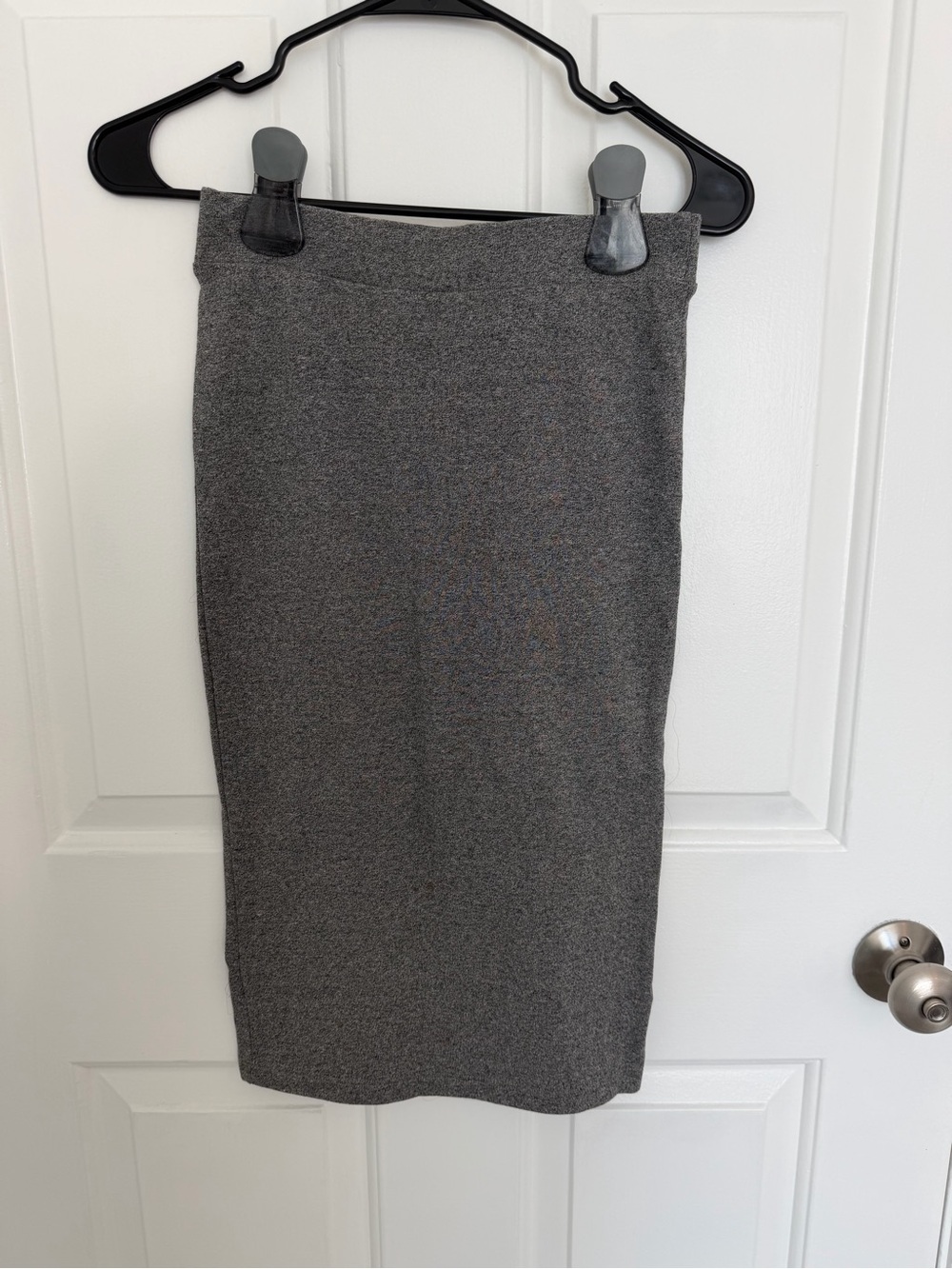 H&M Gray Midi Pencil Skirt
